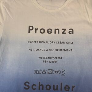 Proenza Schouler Blue Ombre Tee